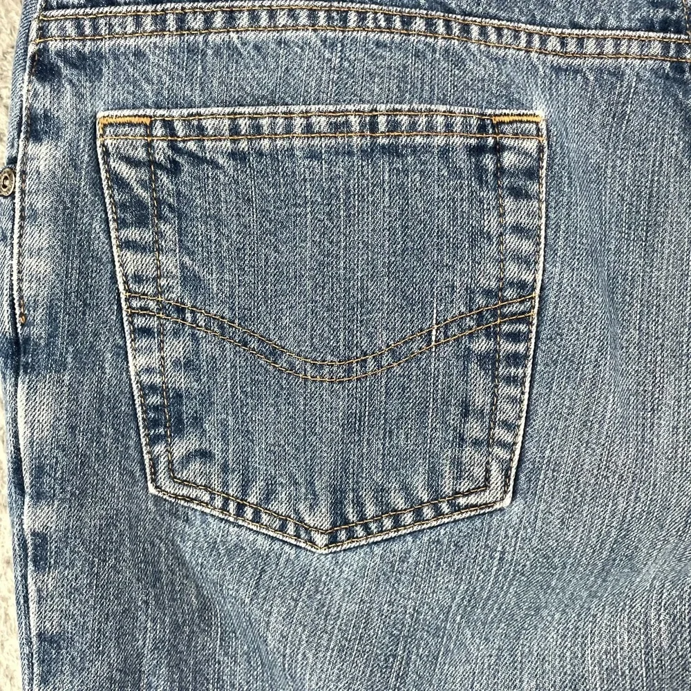 Carhartt Jeans Womens 34x30.5*‎ Blue Whisker Denim Relaxed Fit Rugged Workwear